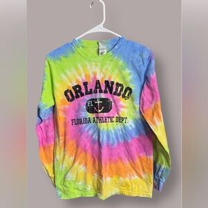 Vibrant Tie-Dye Long Sleeve Tee